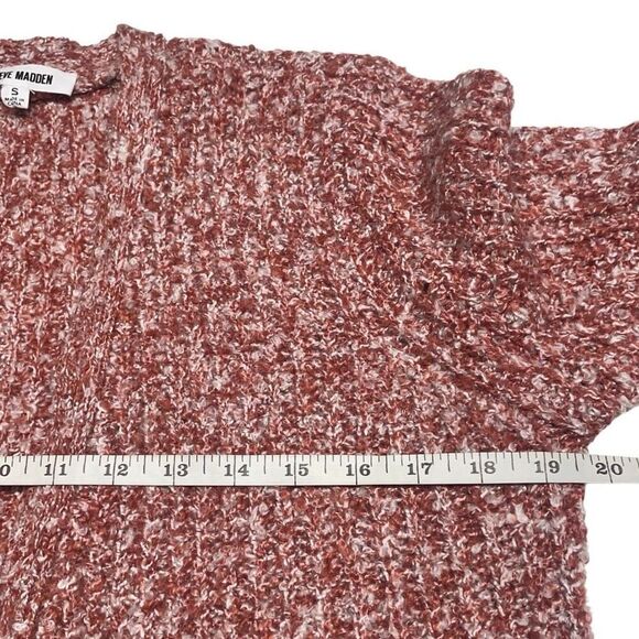 Steve Madden Salmon Marled Odetta Open Front Cardigan - Picture 5 of 7